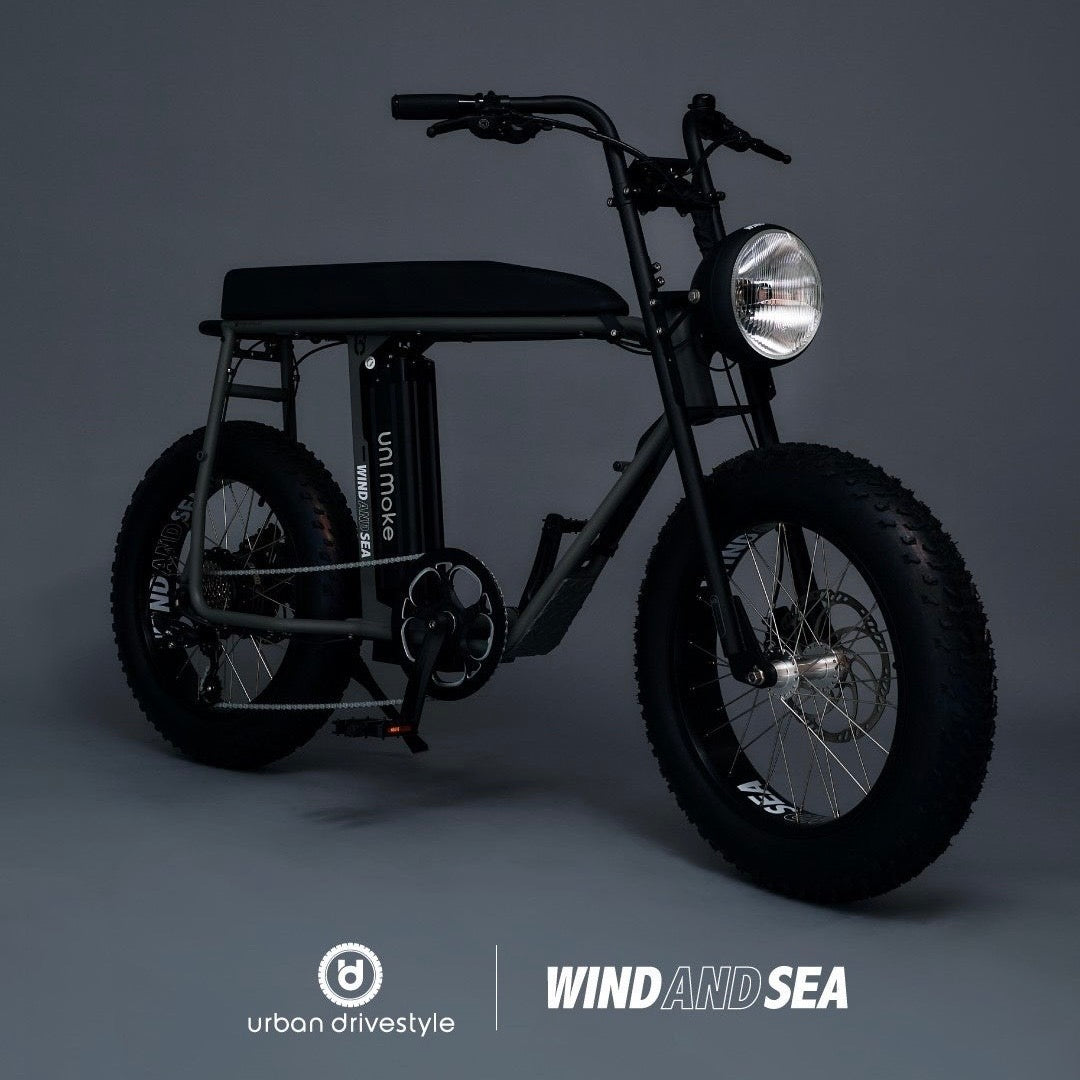 「Urban Drivestyle × WIND AND SEA 限定コラボレーションE-BIKE登場！2025年3月1日（土）販売開始