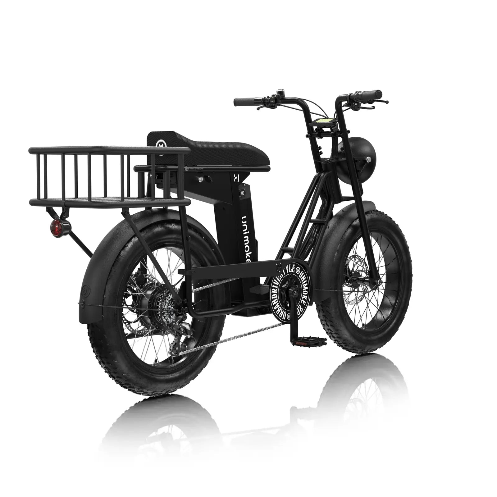 Unimoke 外送載物組打造兼具耐用性、實用性與夜間安全性的完整載物騎乘配置。