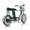 Unimoke minibike / miniswing 追風旗艦組多角度展示，結合復古街頭風格與舒適騎乘體驗。