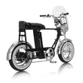 Unimoke minibike / miniswing 追風旗艦組另一角度實拍，兼具安全性、舒適性與城市騎行風格。