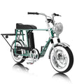 Unimoke minibike / miniswing 隨行搭檔組，後貨架提供穩固承載平台，讓毛孩或隨行物品皆能安心固定，提升日常通勤與城市移動的靈活性與實用性