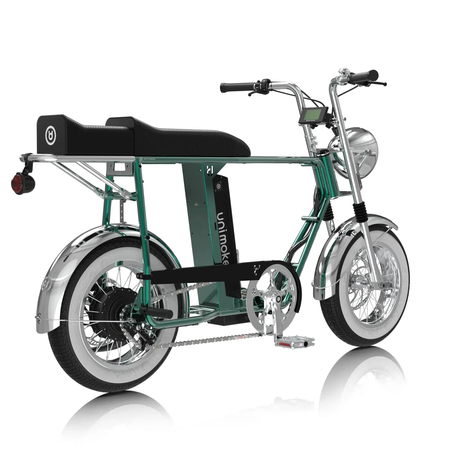 Unimoke minibike / miniswing 同行雙人組打造舒適、安全且充滿個性的騎乘體驗。