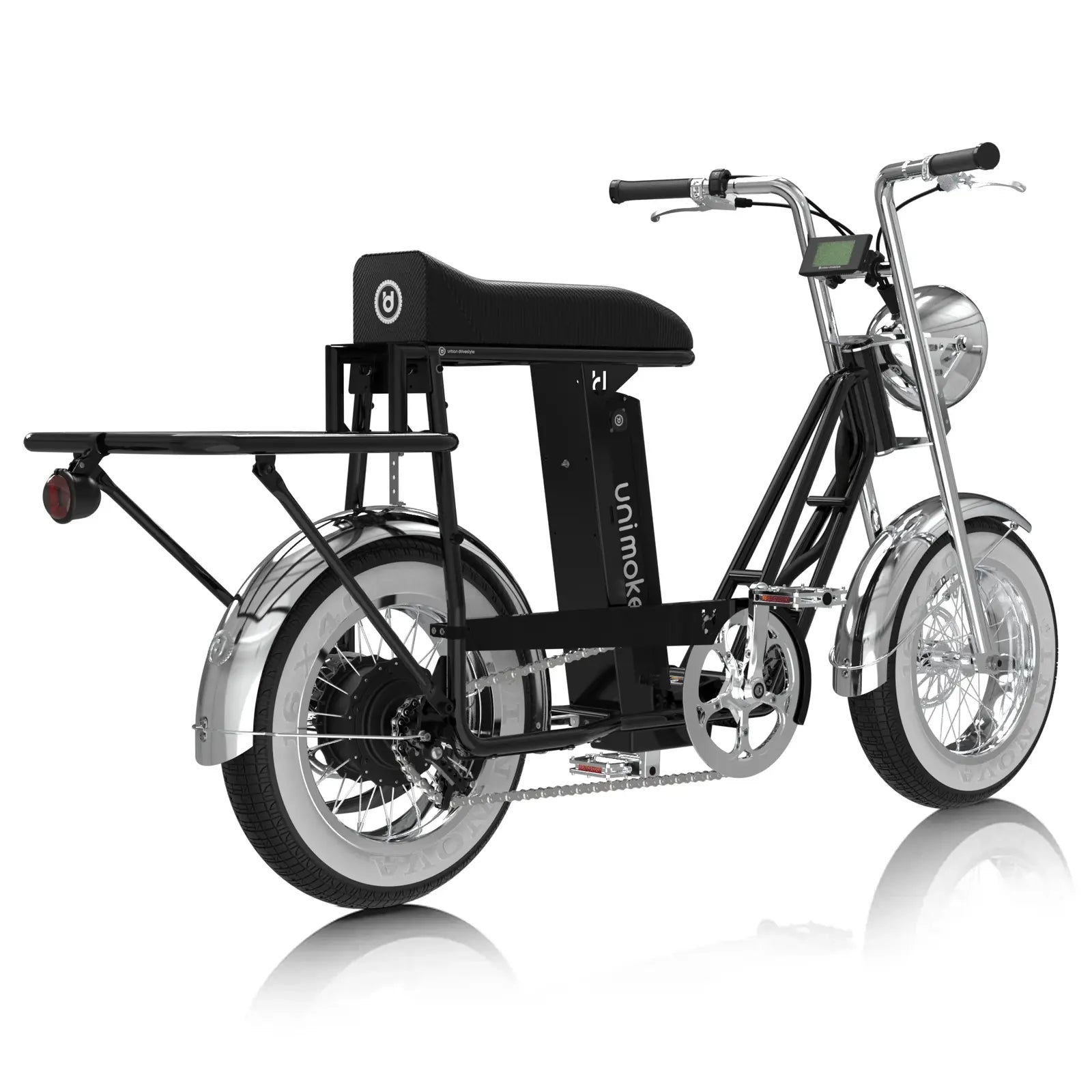 Unimoke minibike / miniswing 隨行搭檔組打造兼具性能與時尚感的騎行體驗。