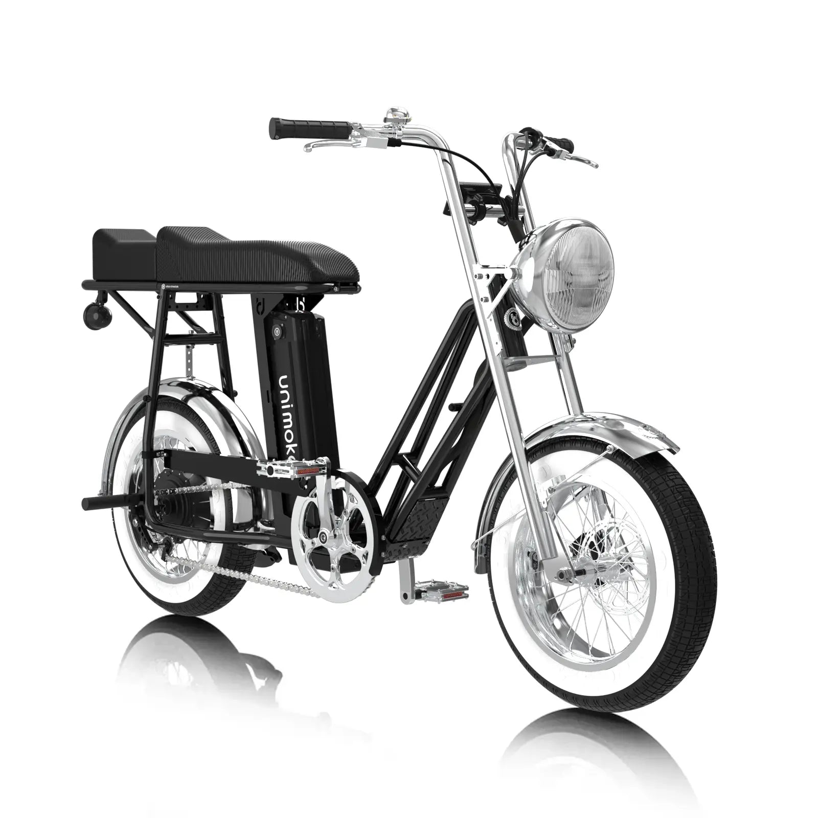 Unimoke minibike / miniswing 同行雙人組，打造完整雙載騎乘配置，兼顧實用性與整體風格