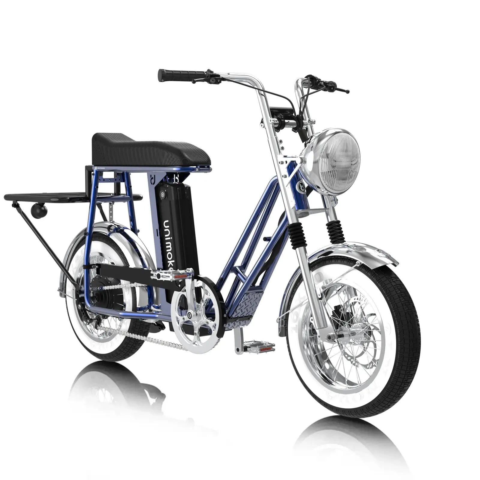 Unimoke minibike / miniswing 隨行搭檔組適合載物需求的騎士，使日常載物出行更輕鬆