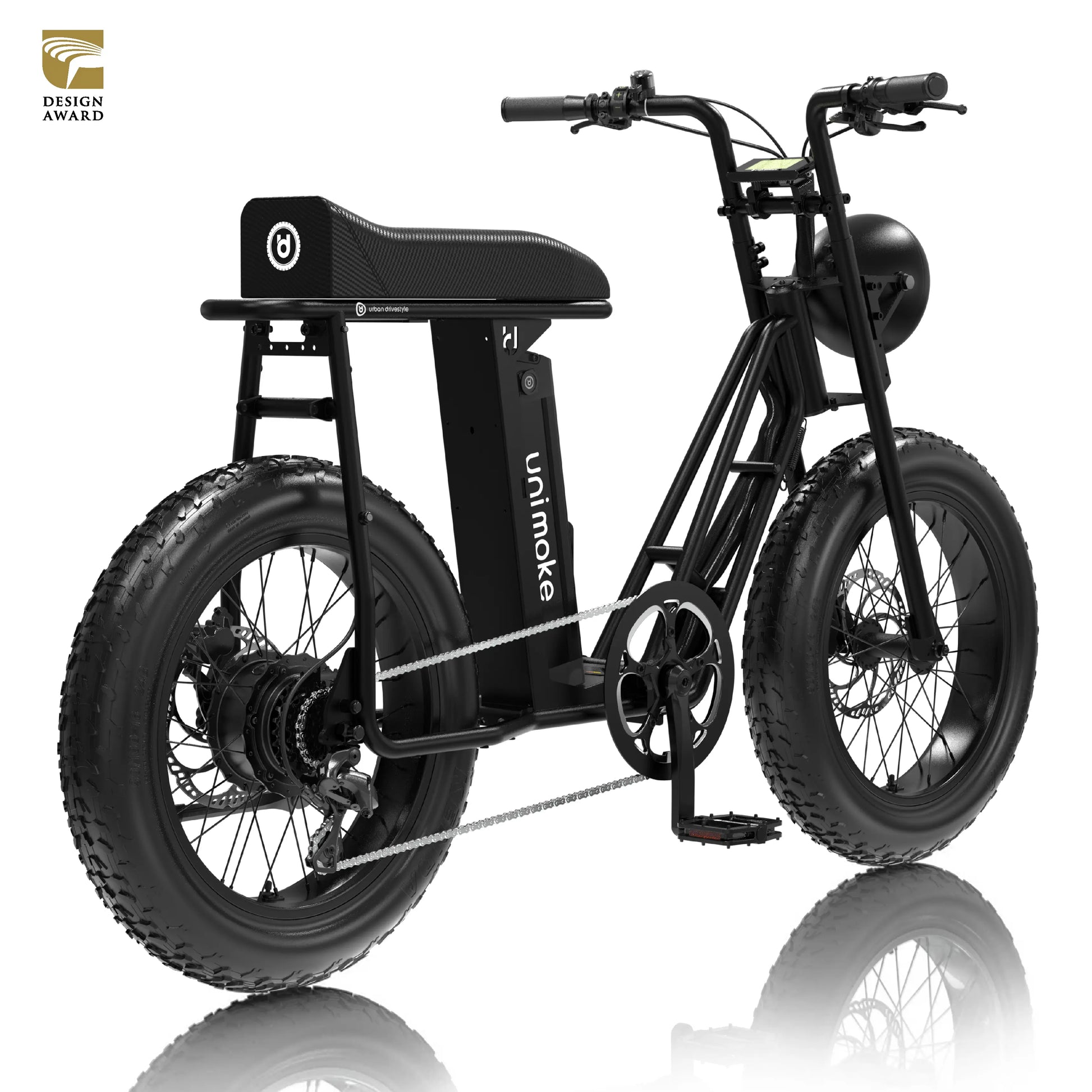Unimoke SW 經典消光黑採用低跨點設計，對於女性客群更加友善