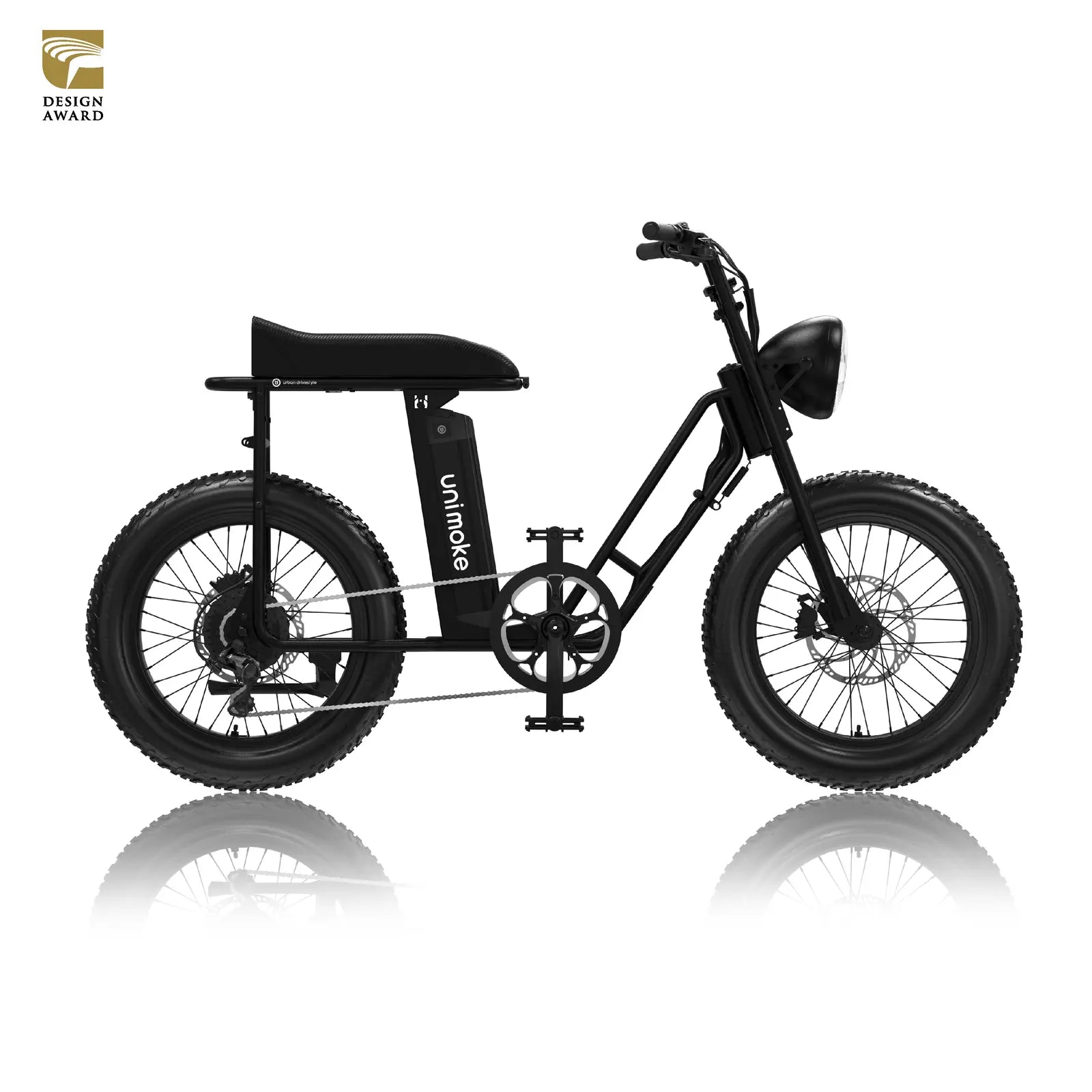 Unimoke SW 經典消光黑榮獲 2023 金點設計獎，具台灣合法上路的閃電標章