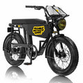 Urban Drivestyle Unimoke MK x Crash Baggage 聯名電輔車，黑黃配色城市電動自行車限量版