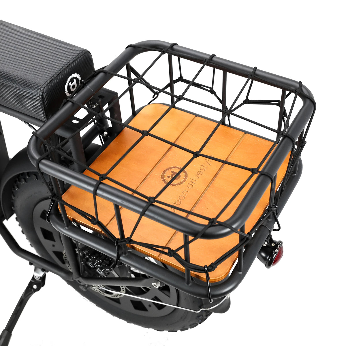電輔車貨籃彈力網組可以穩固固定行李