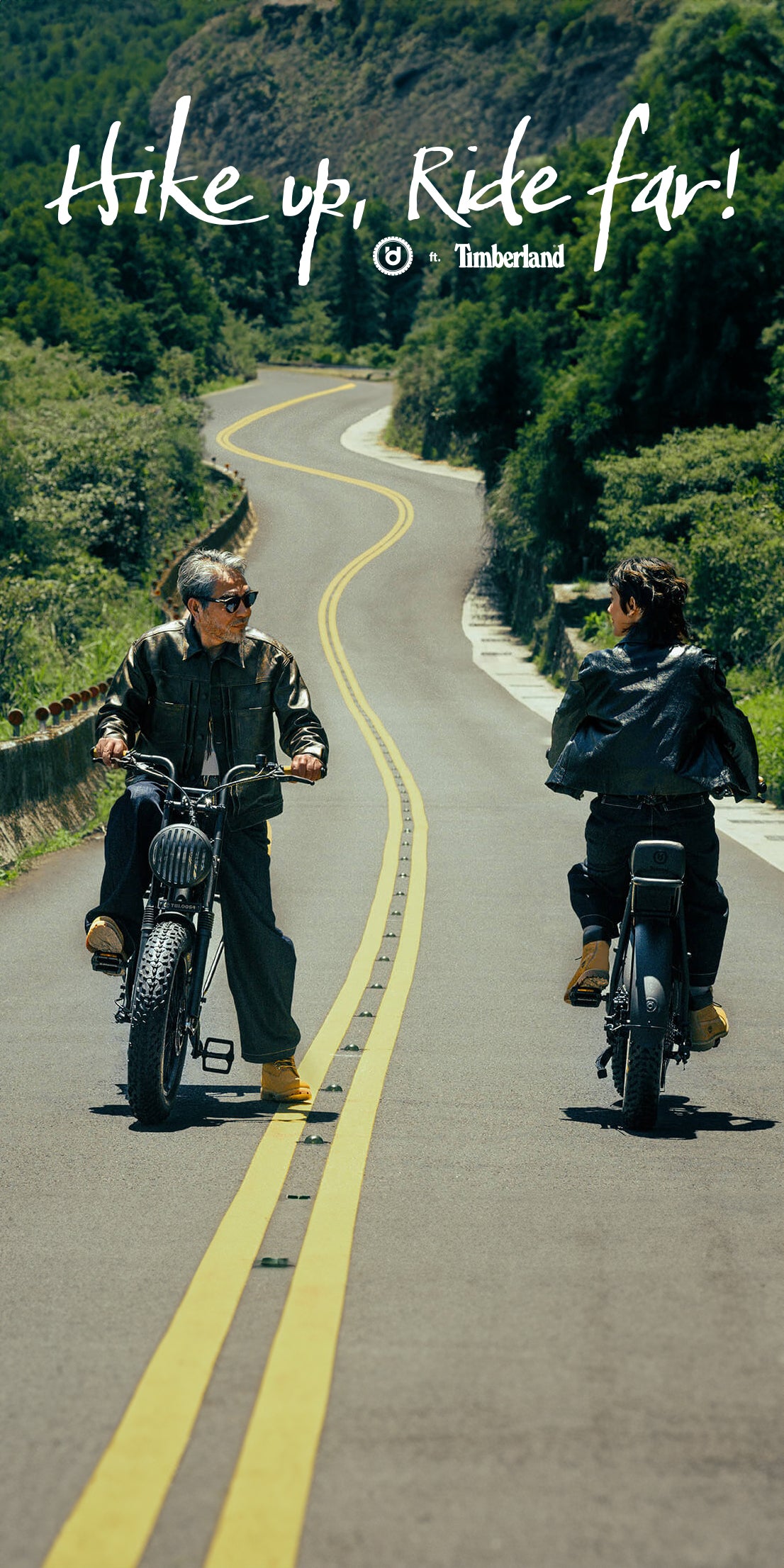 Hike up, Ride far! Urban Drivestyle × Timberland