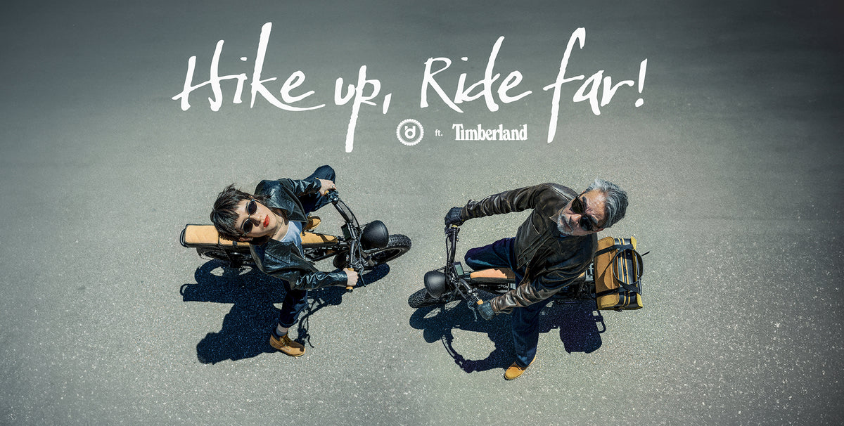 Hike up, Ride far! Urban Drivestyle × Timberland