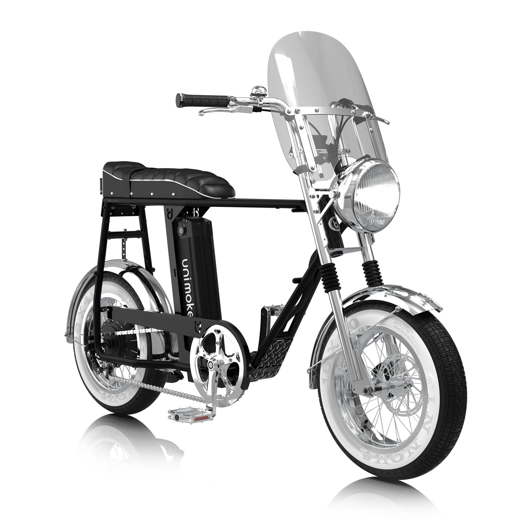 Unimoke minibike / miniswing 追風旗艦組性能全面升級、舒適度提升、安全性與街頭復古風格。