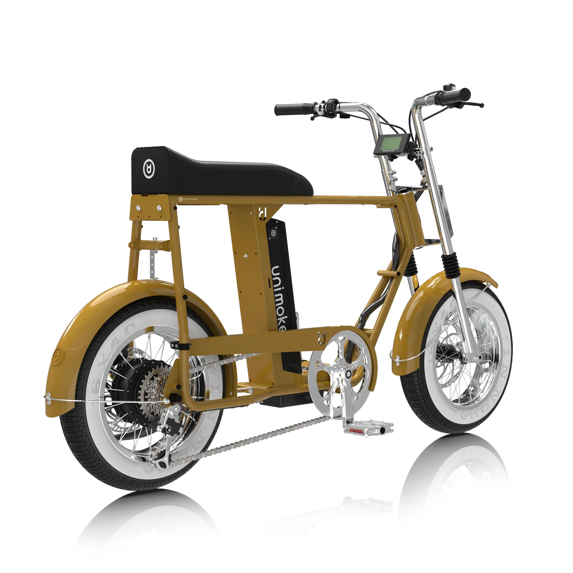 Urban Drivestyle 席勒泥16吋胖胎電輔車 Unimoke minibike 城市騎乘款