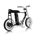 minibike Panasonic 48V 電池搭配高扭矩後輪電機與 9 段助力，提供強勁動能。