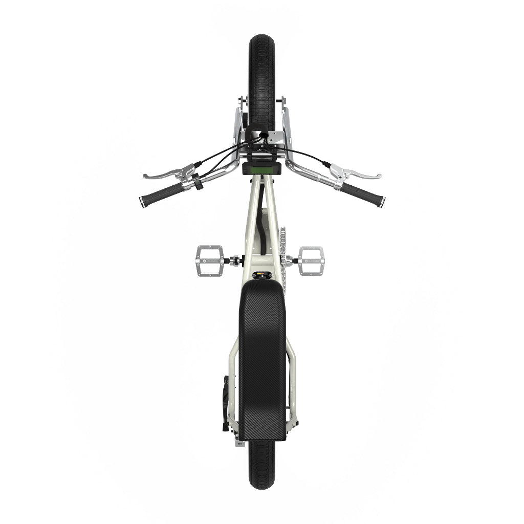 minibike 海鹽灰車身較低，適合全身高騎士騎乘