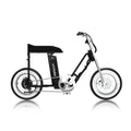 miniswing 珍珠黑搭載 Panasonic 48V 電池搭配高扭矩後輪電機與 9 段助力。