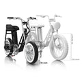 miniswing 復古車身及帥氣外型，受到許多騎士歡迎