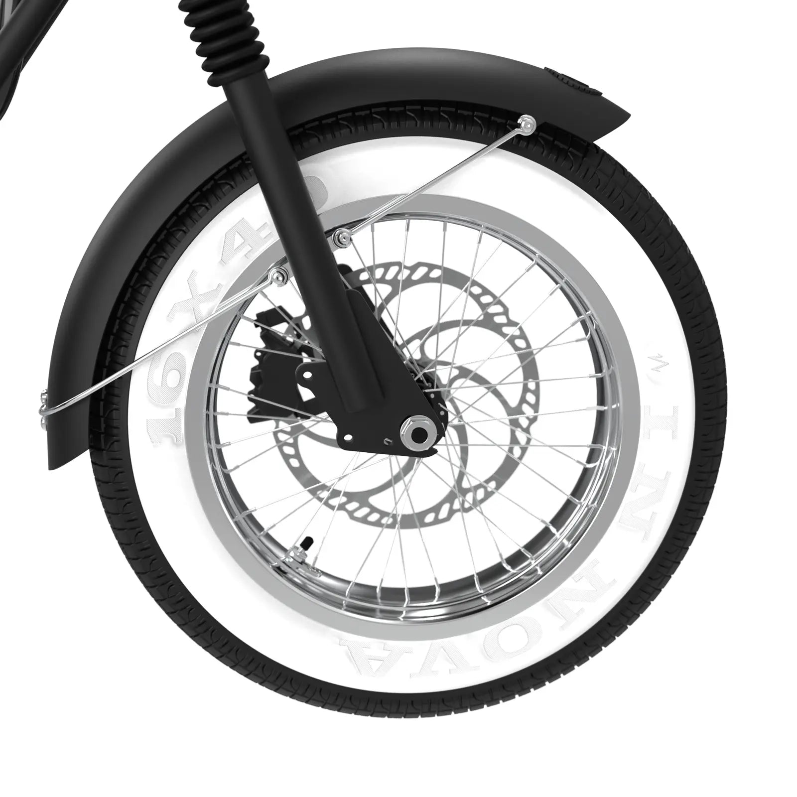 消光黑 minibike / miniswing 泥除組，雨天騎乘必備