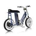 Unimoke miniswing 清漆寶石藍，清漆新色搭配亮銀配件，適合都市騎乘及日常使用