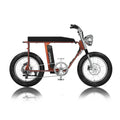 UrbanDrivestyle Unimoke MK 火焰橘標配升級包含避震前叉、轉向穩定器、座墊氣壓桿、配置 Urban Drivestyle 專屬鋁製銘飾板的雙電池擴充座