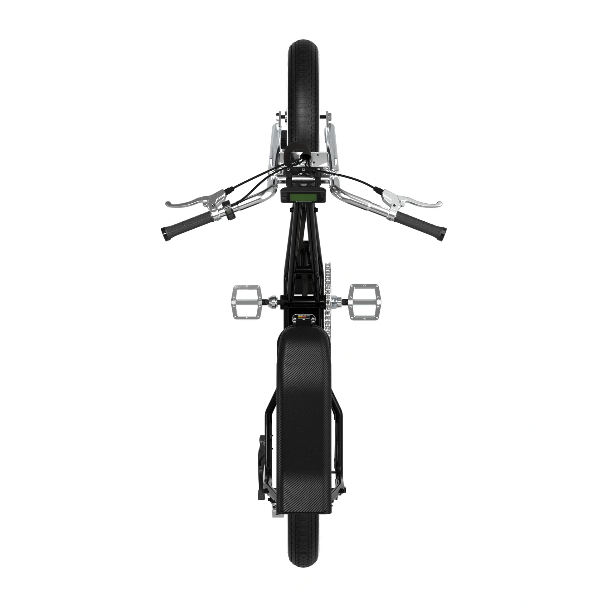 miniswing 珍珠黑使用低跨點設計，方便使用者上下車，騎行更輕鬆。